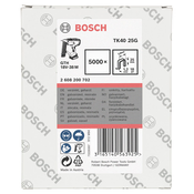 Sponka z ozkim hrbtom, TK40 25G