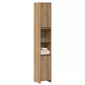 Vidaxl vidaXL Kopalniška omarica Artisan hrast 30x30x183,5 cm