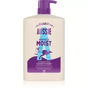 Aussie Miracle Moist vlažilni balzam za suhe in poškodovane lase 1000 ml
