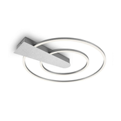Briloner 3543-018 - LED plafonsko svetlo NICO LED/25W/230V, prigušiva, hrom