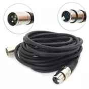 Mikrofonski kabel XLR M na Z JWD-AU21 5m