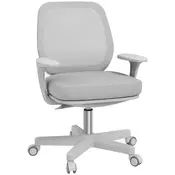 Homestar Pisarnaški stol Ergonomičen pisarniški stol 55x48x825-945 cm Siva