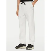 BOSS Spodnji del trenirke Member Hurley 50558602 Bela Regular Fit