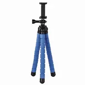 Hama Flex tripod midi selfie stojalo 26cm za GoPro in pametni telefon, modro