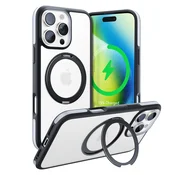 Premium ovitek Torras Ostand R Fusion za iPhone 16 Pro - black