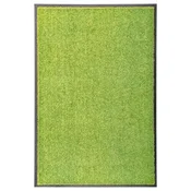 Vidaxl Pralni predpražnik zelen 60x90 cm