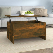 Stolic za kavu boja hrasta 80x55,5x41,5 cm konstruirano drvo