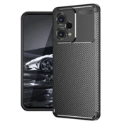 Maska Carbon Defender za Xiaomi Redmi Note 12 5G (EU)/ Poco X5 crna.