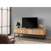 Hanah home TV Komoda Tilsim 180 Crno-Hrast