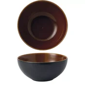 CHURCHILL Nourish Tokyo Black skleda, prostornina: 1,07 litra, premer: 183 mm (6 kos)