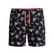 Speedo PRINT REDONDO EDGE VOLLEY 16INCH AM, moške kopalne hlače, črna 80047251