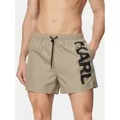 KARL LAGERFELD Kopalne hlače A1M46013 Bež Regular Fit