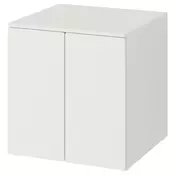 SMASTAD / PLATSA Element, bela bela/s 1 policom, 60x57x63 cm