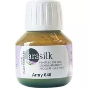 HDupont Arasilk Svileno barvilo Military Green 50 ml 1 kos