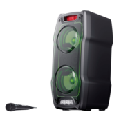 Party zvučnik SHARP PS-929 (180W, Bluetooth, USB, AUX, mikrofon, LED efekti, baterija 13h)