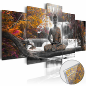 Slika na akrilnom staklu - Autumnal Buddha [Glass] 200x100
