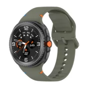 Silikonska narukvica za pametni sat Samsung Galaxy watch 8 zelena