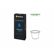 Kapsule Guglielmo Lespreso70 DECAFFEINATO brez kofeina za Nespresso® 10 kosov
