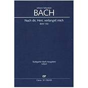 BACH J.S.:NACH DIR,HERR,VERLANGET MICH BWV 150 VOCAL SCORE