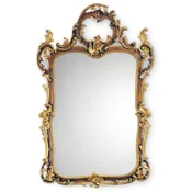 Casa Padrino luxury baroque mirror brown/black/gold - Handmade italian baroque style wall mirror - Luxury furniture in baroque style - Luxury Quality - Made in Italy - Baroque furniture