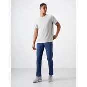 Tommy Life Športne hlače Jogginghose temno modra
