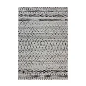 Kayoom RAVNO TKANA PREPROGA Phoenix 113 Natur / Grau   160/230 cm   siva, naravne barve