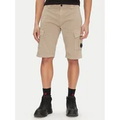 C.P. Company Kratke hlače iz tkanine 18CMBE116A005694G Bež Regular Fit