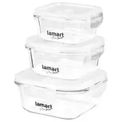 LAMART set kutija za odlaganje hrane LT6012