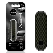 slomart AROMA CAR Osvežilec zraka HEX, polimerni, črni