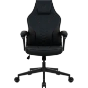 Formula Gamer stolica - VC1 Lite RacerPU Black (crna; podesiva visina; fiksni naslon za ruke, maksimalni nosivost: 125 kg) VC1 LITE RACERPU BLACK