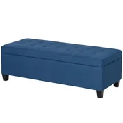 Homestar Shranjevalna klop 125x49x415 cm modra