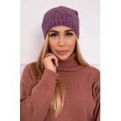 Kesi Cap with fleece Karolina K243 dark pink