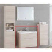 Toaletni ormaric OXANA OUO 80 AL - 507190