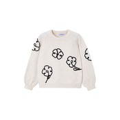 Mayoral Pulover 4308 Bež Regular Fit