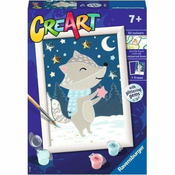 Ravensburger Kreativni set CreArt, Slatki jazavac