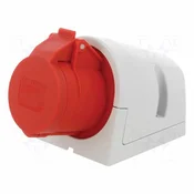 MOTORSKA vtičnica PCE 4X16A 400V IP44