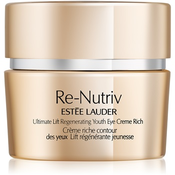 Estée Lauder Re-Nutriv Ultimate Lift krema za oči proti gubam z bogato teksturo 15 ml za ženske