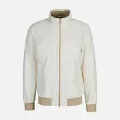 Moška krem ??bomber jakna Geox Vincit
