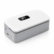HOME & MARKER Prenosni toplotni zapiralnik vrečk, USB-C, 1300 mAh, 3 stopnje toplote, OLED zaslon, za plastične in aluminijaste vrečke | SEALORA