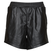 Noisy May  Kratke hlače & Bermuda NMPROOF HW PU SHORTS  Črna