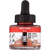 Amsterdam 17208050 Akrilno črnilo 805 Copper 30 ml 1 kos