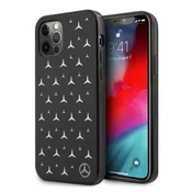 MERCEDES MERCEDES HARDCASE OVITEK ZA IPHONE 12 PRO MAX SREBRNE ZVEZDE VISOKA KAKOVOST