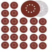 shumee BRUSNI PAPIRNI DISK ZA ŽIRAFO NA PLATNU 10 LUKENJ 225 mm P 100 25 kosov
