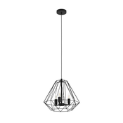 Eglo 43845 - Lestenec na vrvici TARLE 3xE14/40W/230V