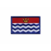shumee Našitek Sveta Velikega Londona (GLC) - zastava - Podlaga za nalepko z likanjem/toplotnim varjenjem - Vezen našitek/značka/emblem