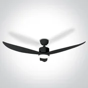 STROPNI VENTILATOR 35W LED 22W CCTV IP20 230V ČRN DM6302/B/V