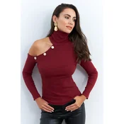Cool & Sexy Ženska bluza EY2947, Bordo