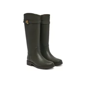 Gumijasti škornji LAUREN RALPH LAUREN Portiah Bo Wbo 802980678003 Zelena