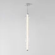 Artemide LED-visoka svetilka Alambicco Vertical App 123 cm 3.000K - Dnevna soba/jedilnica - Dizajn - transparentno - Steklo