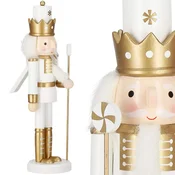 springos Hrestač 30,5 cm, soldadito de madera dorado, figura navidena., (21638280)